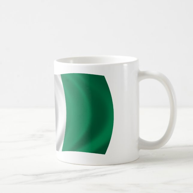 Flag of Nigeria Coffee Mug (Right)