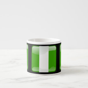 Flag of Nigeria Espresso Cup