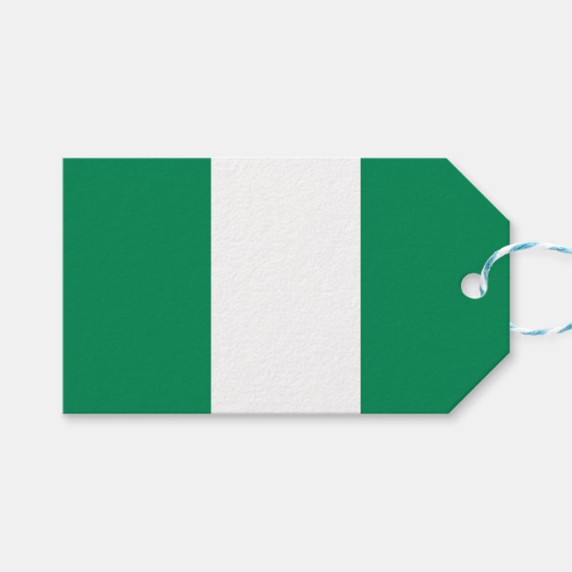 Flag of Nigeria Gift Tags (Front (Horizontal))