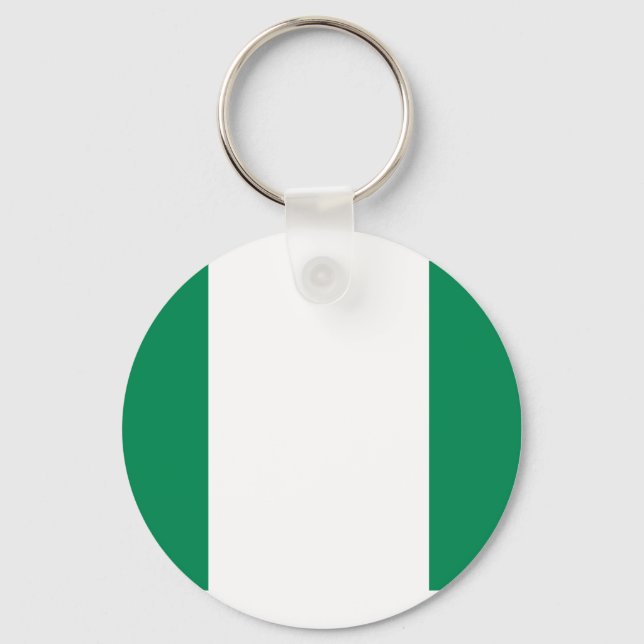 Flag of Nigeria Key Ring (Front)