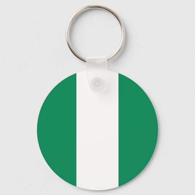 Flag of Nigeria Key Ring (Front)
