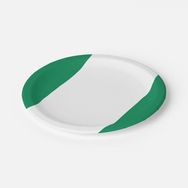 Flag of Nigeria Plate (Angled)