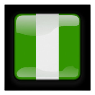 Flag of Nigeria Poster