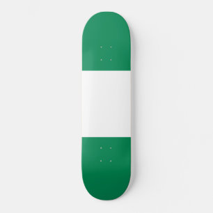 Flag of Nigeria Skateboard