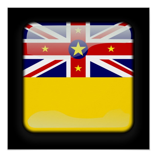 Flag of Niue Poster (Front)