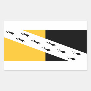 Flag of Norfolk Rectangular Sticker