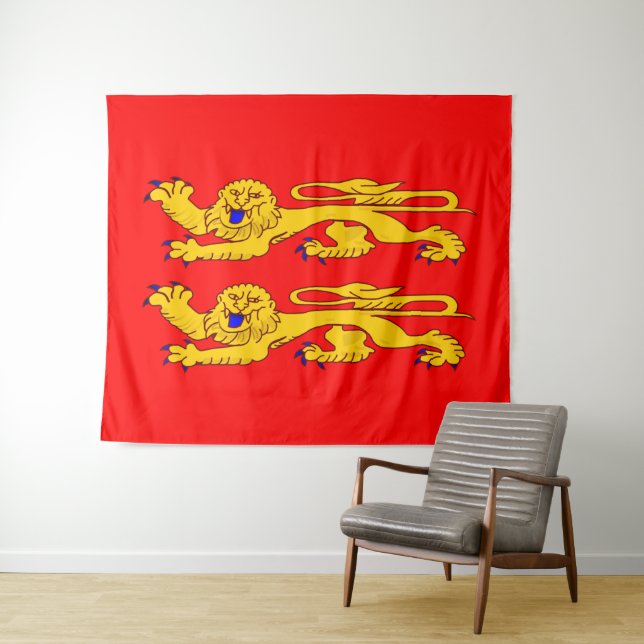 Flag of Normandy Tapestry (In Situ (Horizontal))