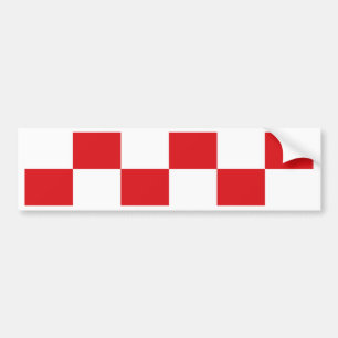 Flag of North Brabant Bumper Sticker