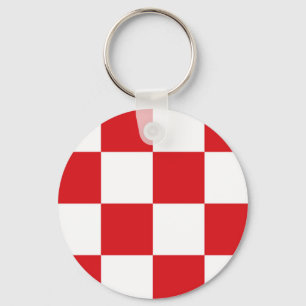 Flag of North Brabant Key Ring