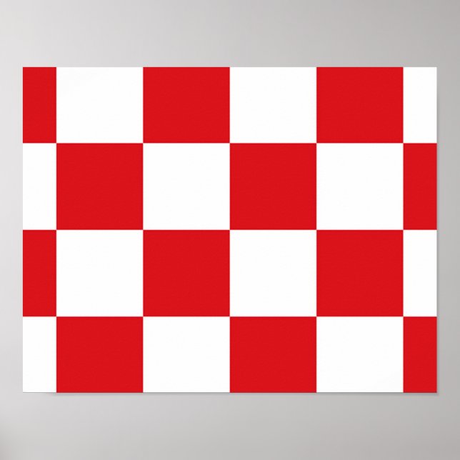 Flag of North Brabant Poster (Front)