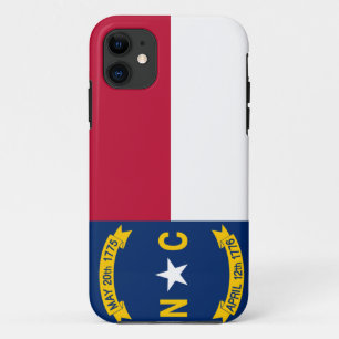 Flag of North Carolina iPhone 11 Case