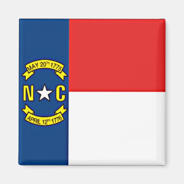 Flag of North Carolina  Magnet (Front)