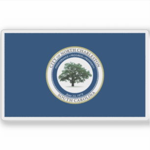 Flag of North Charleston, South Carolina