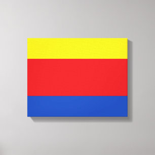 Flag of North Holland Canvas Print