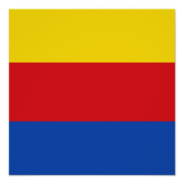 Flag of North Holland Poster (Front)