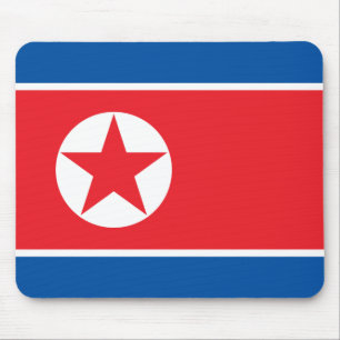Flag of North Korea (DPRK) Mouse Mat