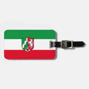 Flag of North-Rhine Westphalia Luggage Tag