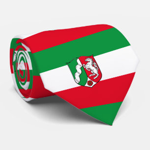 Flag of North-Rhine Westphalia Neck Tie
