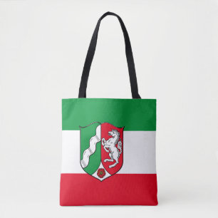 Flag of North-Rhine Westphalia Tote Bag