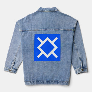Flag of Northern Cheyenne Denim Jacket