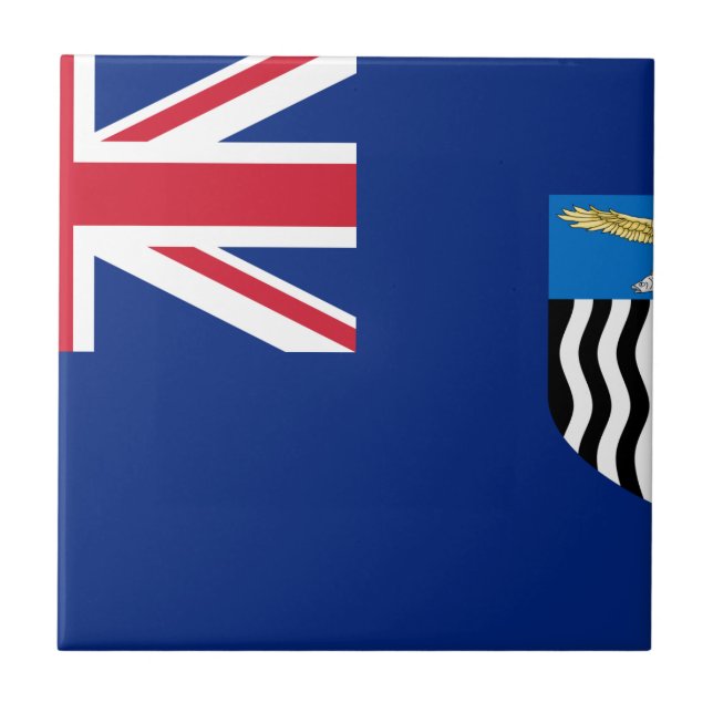 Flag of Northern Rhodesia Tile (Front)