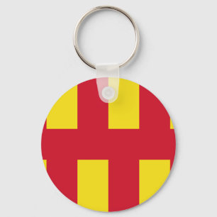 Flag of Northumberland Keychain