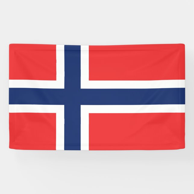 Flag of Norway Banner (Horizontal)