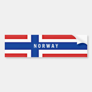 Flag of Norway Bumper Sticker