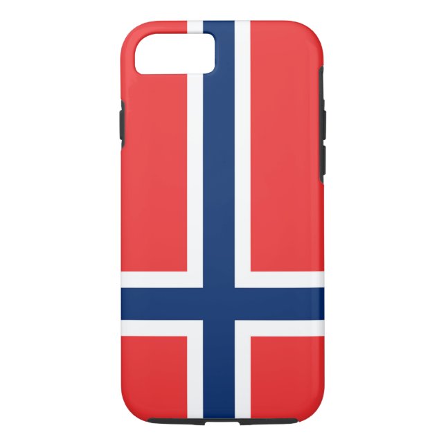 Flag of Norway Case-Mate iPhone Case (Back)