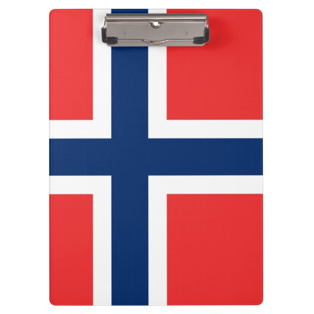 Flag of Norway Clipboard (Front)