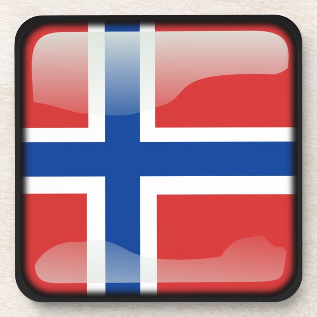 Flag of Norway Coaster (Front)