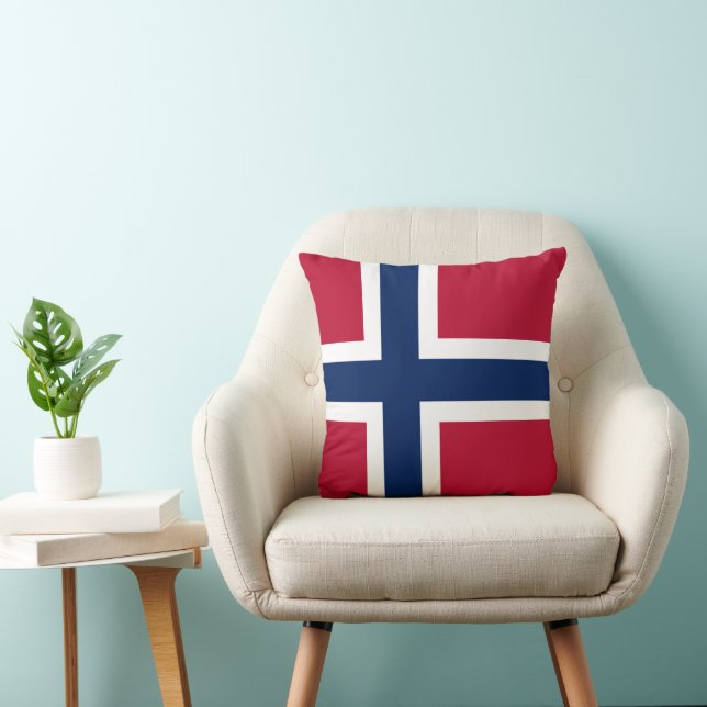 Flag of Norway Cushion (Chair)