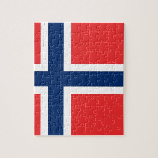 Flag of Norway Jigsaw Puzzle (Vertical)