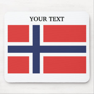 Flag of Norway Mouse Mat