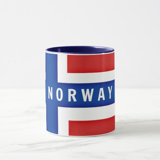 Flag of Norway Mug (Center)