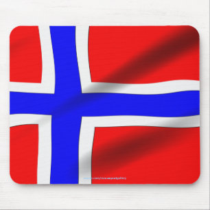 Flag of Norway Patriotic World Flags Mousepad