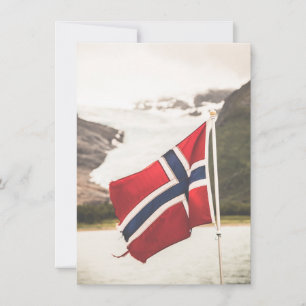 Flag of Norway Photo Card