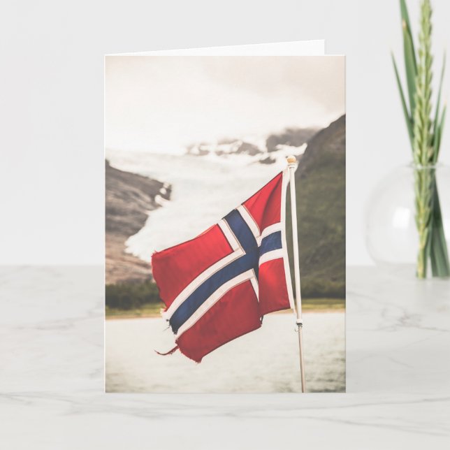 Flag of Norway Photo Card (Front)