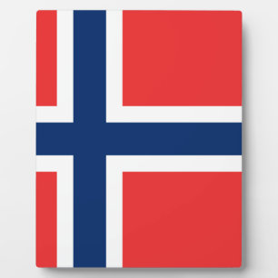 Flag of Norway Plaque