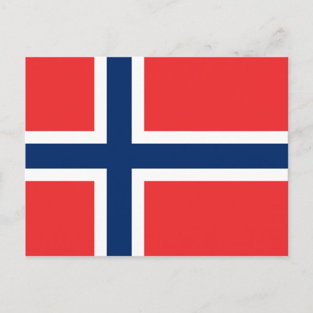 Flag of Norway Postcard (Front)