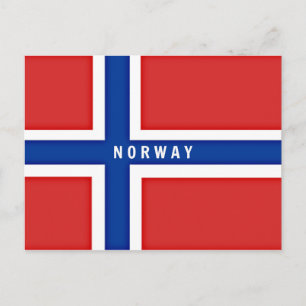 Flag of Norway Postcard
