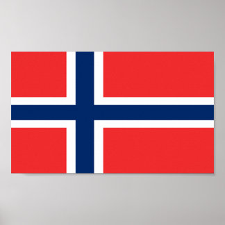 Flag of Norway Poster