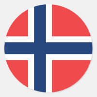 Flag of Norway Sticker