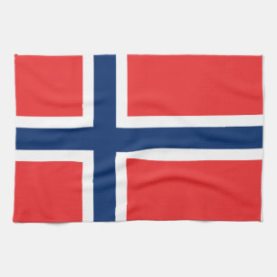 Flag of Norway Tea Towel