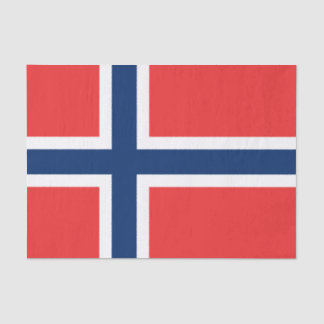 Flag of Norway Tissue Paper