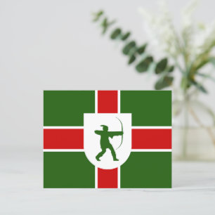 Flag of Nottinghamshire Postcard