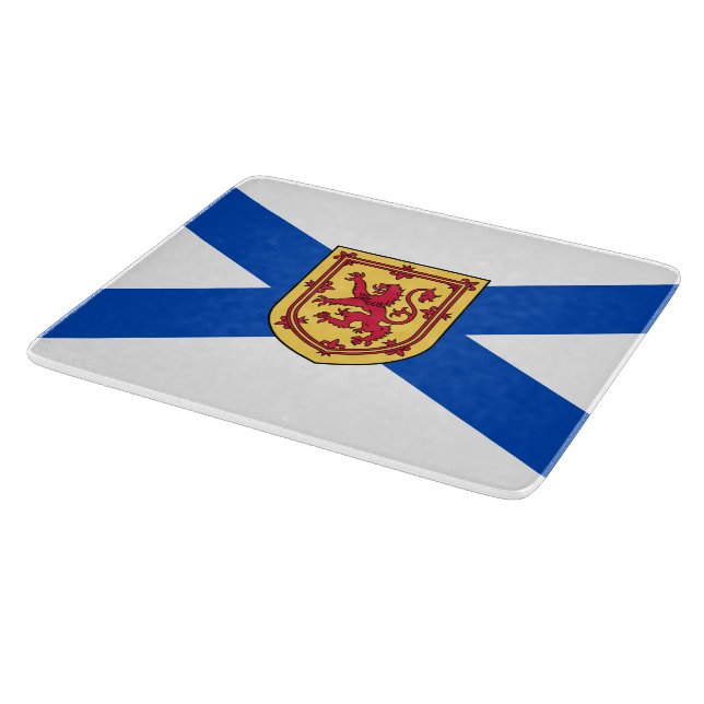 Flag of Nova Scotia (Canadian Province) Cutting Board (Corner)