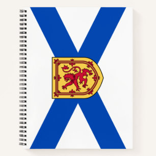Flag of Nova Scotia (Canadian Province) Notebook