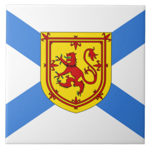 Flag of Nova Scotia Tile