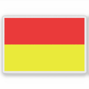 Flag of Nový Bor, Czech Republic